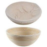 North Star Direct Brand -- BEST SELLER 8.5 Inch Round Banneton Brotform Bread Dough Proofing Rising Basket &amp; FREE... N2