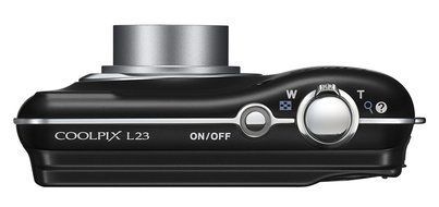 Nikon Coolpix L23 Digital Camera -Black (10mp, 5x Optical Zoom) 2.7-inch LCD N5