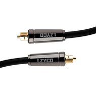 LZYCO 20FT Gold Plated Toslink Digital Optical Audio Cable with Premium heavy-metal castings Connectors + Velcro... N2