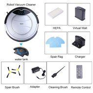 Haier Robotic Vacuum Cleaner Automatic Floor Cleaner with Self Charging and Wet Mop (Red) N10