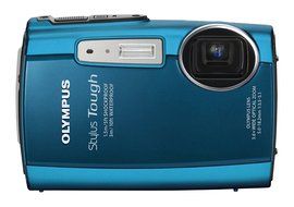 Olympus Stylus Tough 3000 12 MP Digital Camera with 3.6x Wide Angle Zoom and 2.7-inch LCD (Blue) (Old Model) N2