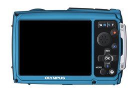 Olympus Stylus Tough 3000 12 MP Digital Camera with 3.6x Wide Angle Zoom and 2.7-inch LCD (Blue) (Old Model) N3