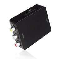 Top Quality Mini HDMI to AV Converter Box 1080p HDMI to AV/CVBS/RCA Composite L/R Adapter PAL/NTSC Format Output... N7