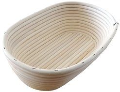 Kasskonnen Oval Brotform 10.5-Inch, Light Brown