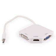 Leedemore Mini Display Port Adapter 3 in 1 Thunderbolt Mini DisplayPort to HDMI/DVI/VGA Adapter M/F Converter... N14
