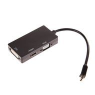 Leedemore Mini Display Port Adapter 3 in 1 Thunderbolt Mini DisplayPort to HDMI/DVI/VGA Adapter M/F Converter... N16