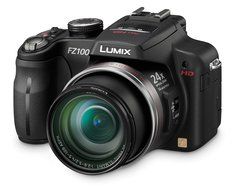 Panasonic Lumix DMC-FZ100 14.1 MP Digital Camera with 24x Optical Image Stabilized Zoom and 3.0-Inch LCD - Black N3