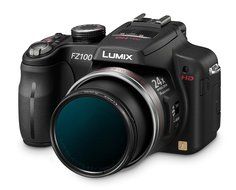 Panasonic Lumix DMC-FZ100 14.1 MP Digital Camera with 24x Optical Image Stabilized Zoom and 3.0-Inch LCD - Black N7