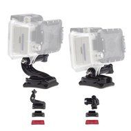 Gorilla Gear Action Camera Essential Kit - Includes Travel Case + Bag, Tripod Mount, Extension, 3-way-pivot, 2... N2