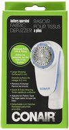 Conair Battery Operated Fabric Defuzzer - Shaver, White N17