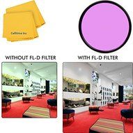 52mm Multi-Coated All Purpose High Definition Fluorescent Filter (FLD) for Panasonic HC-V720, Panasonic HC-V750...