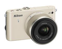 Nikon 1 J3 14.2 MP HD Digital Camera with 10-30mm VR 1 NIKKOR Lens (Beige) - International Version (No Warranty) N4
