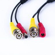 Prosshop Pre-made All-in-One Siamese BNC Audio Video and Power Cord Wires 100 Feet Monitor Supply Cables Surveillance... N11