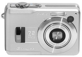 Casio Exilim EX-Z120 7.2MP Digital Camera with 3x Anti Shake Optical Zoom