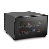 Caso Duett Stainless Steel, Insulated Wine Case 8-Bottle Wine Cellar with Digital Touch Panel, Adjustable Temperature...