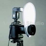 Ardinbir Flash Diffuser (fit 55-73mm lens) for Canon, Nikon, Panasonic, Olympus, Sony, Pentax, Leica, Fujifilm...