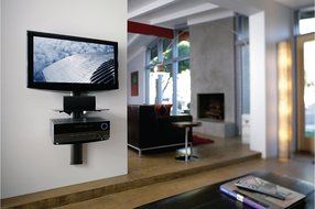 OmniMount Tria 3 Shelf Wall System, Black N20