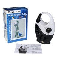 Waterproof FM/AM Mini Shower Radio Bathroom Hanging Music Radio FM 88-108 MHz N4