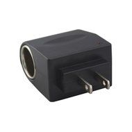 Electop 110V-220V AC to 12V DC US Car Cigarette Lighter Socket Adapter N2