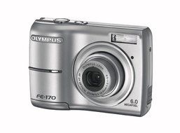 Olympus FE-170 6MP Digital Camera with 3x Optical Zoom N2