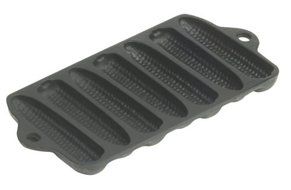 Lodge L927C3 Pre-Seasoned Cast Iron Cornstick Pan, 9-stick N2