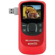 New BELL+HOWELL T10HD-R 5.0-Megapixel 1080p Take1HD Digital Video Camcorder with Flip-out USB (Red)