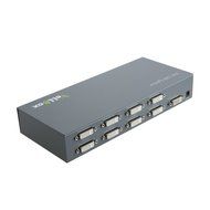 VeLLBox DVI Splitter 1x4, 4-port Splitter, 1in 4 out DVI Splitter, Support Resolution up to 1080p, 5V/3A Universal... N18