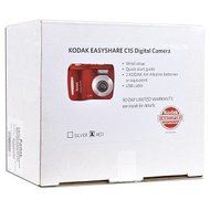 Kodak EasyShare C15 12MP 5x Digital Zoom Camera (Red) - One Touch Sharing!
