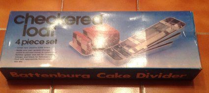 Rowoco Checkered Loaf 4 Piece Set Cake Pan