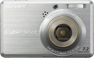 Sony Cyber-shot DSCS750 7.2 MP Digital Camera with 3x Optical Zoom N2