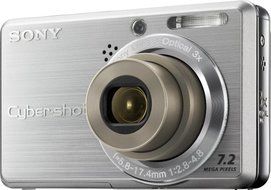 Sony Cyber-shot DSCS750 7.2 MP Digital Camera with 3x Optical Zoom N3