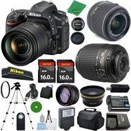 Nikon D750 - International Version (No Warranty), 18-55mm f/3.5-5.6 DX VR, Nikon 55-200mm f4-5.6G ED DX Nikkor... N2
