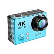 Sport Camera, TONSEE H2 Super Slim Ultra HD 4K Video Sport Camera 170 Degrees Wide Angle, Blue