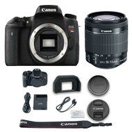 Canon T6s DSLR Camera + 18-55mm f/3.5-5.6 IS STM Lens + All Original Accessories Included - International Version