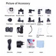 Anng H3 Dual Screen Ultra HD 4K Sports Action Camera 1080P Waterproof Underwater Camcorder 170&deg; Wide Angle 12MP... N6