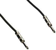 Seismic Audio - SASTSX-25 - 25 Foot TS 1/4" Guitar, Instrument, or Patch Cable Black N2