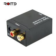 Digital to Analog Audio Converter with Toslink Cable and UL Power Adapter Accessory Supports PCM / LPCM Toslink... N5