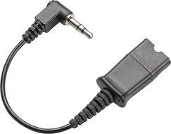 Plantronics Cable Assy 3.5 Mm Right Angle Plug with qd