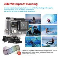 Andoer 2 Inch Dual Screen LCD Ultra HD Wifi Sports Action Camera 4K 15fps 1080P 60fps 12MP 170&deg; Wide-angle for... N7