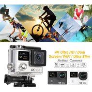 Andoer 2 Inch Dual Screen LCD Ultra HD Wifi Sports Action Camera 4K 15fps 1080P 60fps 12MP 170&deg; Wide-angle for... N8