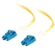 C2G 3m LC-LC 9/125 OS1 Duplex Single Mode Fiber Cable &ndash; Yellow PVC N3