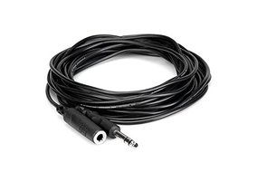 Hosa HPE-310 1/4 inch TRS to 1/4 inch TRS Headphone Extension Cable, 10 feet N2