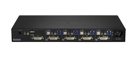 Avocent 2-Port DVI-I Standard Desktop KVM Switch (SV220-001) N5