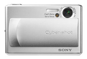 Sony Cybershot DSC-T1 5MP Digital Camera with 3x Optical Zoom N6