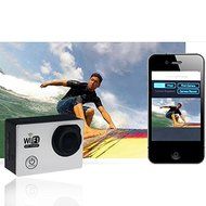 Kevenanna waterproof camera Wifi Sports Action Camera Diving 98FT(30M) 12MP 1080P HD with Camera Kit and 8GB memory... N6