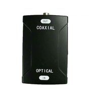 Whizzotech&reg; W3101 Toslink Optical to Coax Coaxial Digital Audio Converter (Black) 24bit/192K sampling rate N3