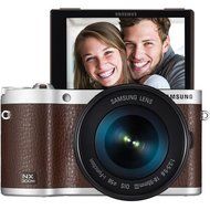 Samsung NX300M Mirrorless Digital Camera with 18-55mm f/3.5-5.6 OIS Lens (Brown) - International Version (No Warranty) N2