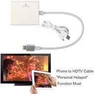 BAIVON 8-pin Lightning To HDMI Adapter,High Definition 1080P Audio Video Converter Cable,Compatible with iPhone7... N8