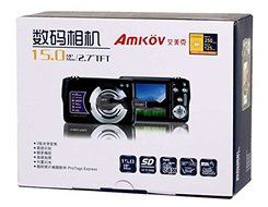 Amkov 800-Oe 2.7" Tft Lcd Screen Digital Camera With 4X Digital Zoom &amp; 3X Optical Zoom (Silver) Produced by YSK N5