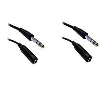C&amp;E CNE40384 25-Feet 1/4-Inch Stereo Extension Cable, TRS, Balanced, 1/4-Inch Male to 1/4-Inch Female N20